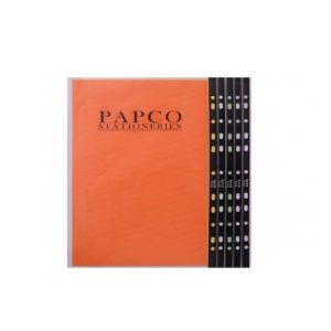 عکس کاور 50 میکرون پاپکو PAPCO سایز A4 بسته 100 عددی لبه مشکی کد کد 11-A4 - شماره 2