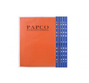 عکس کاور 50 میکرون پاپکو PAPCO سایز A4 بسته 100 عددی لبه آبی کد کد 11-A4 - شماره 3