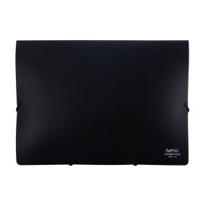 عکس کیف مدارک کش دار پاپکو PAPCO سایز A4 رنگ مشکی کد B402-A4 - شماره 9