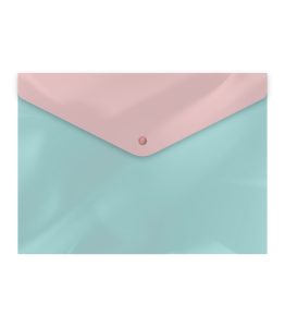 عکس پوشه دکمه دار فانتزی پاپکو PAPCO طرح دار سایز A4 کد 11454 - شماره 8
