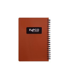عکس دفتر یادداشت 100 برگ پاپکو PAPCO مدل شطرنجی متالیک سایز 18 در 12 کد 641 - شماره 3