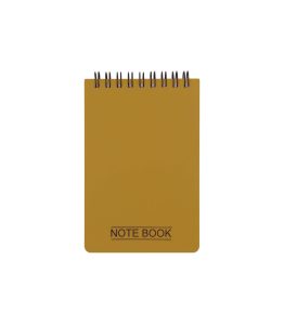 عکس دفتر یادداشت پاپکو PAPCO سایز 13در8 سیم از بالا 100 برگ کد NB616 رنگ کرم - شماره 15