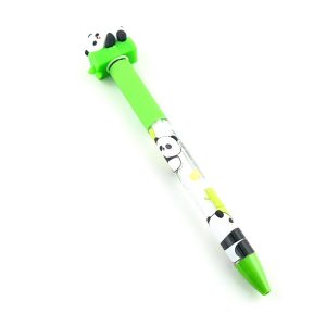 عکس مداد بی نهایت فانتزی کوکی KUKI مدل اسپینتری طرح پاندا سبز کد 8091 - شماره 9