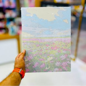 عکس بوم رنگ آمیزی با اعداد سایز 30 در 40 کد 187 - شماره 10