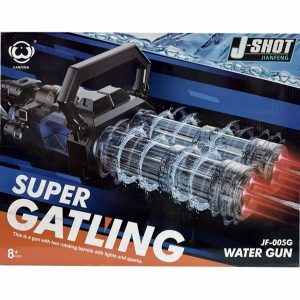عکس تفنگ آبپاش شارژی جی شات J-SHOT مدل Super Gatling JF-005G گتلینگ برقی - شماره 5