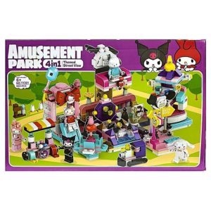 عکس لگو پارک تفریحی شخصیت‌های سانریو Sanrio مدل Amusement Park 4in1 کد 11201 | 902 قطعه - شماره 1