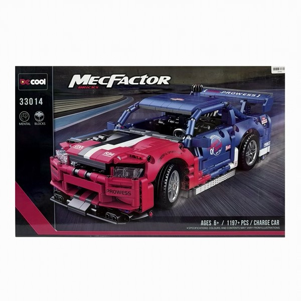 تصاویر لگو ماشین نیسان R34 مسابقهای دیکول 1197 تکه مدل MecFactor 33014 لگو ماشین نیسان R34 مسابقهای دیکول 1197 تکه مدل MecFactor 33014