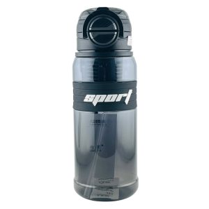 عکس قمقمه ورزشی اسپرت SPORT مدل بند دار رنگ مشکی حجم 800 میلی لیتر کد 450 - شماره 6