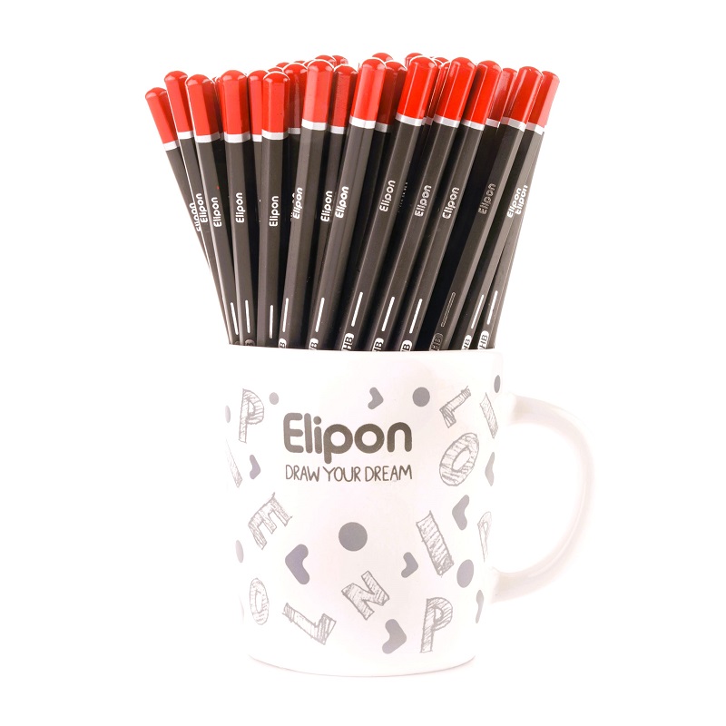 تصاویر مداد مشکی الیپون Elipon مدل کلاسیک PC6 کد 8110208 مداد مشکی الیپون Elipon مدل کلاسیک PC6 کد 8110208