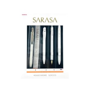 عکس ست روان نویس 4 عددی زبرا ZEBRA سری Sarasa Monochrome کد SE-JJ15-MC - شماره 11