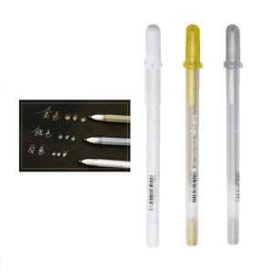 عکس روان نویس ساکورا SAKURA ژاپنی جوهر ژله ای شاین متالیک - شماره 12