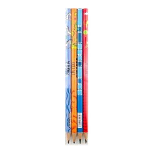 عکس مداد مشکی پاپکو PAPCO طرح فانتزی طرح 01 کد PS11F (بسته 4 عددی) - شماره 9