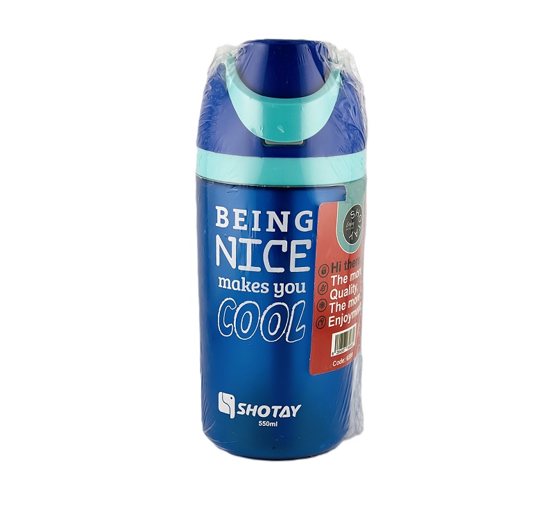 تصاویر قمقمه شوتای SHOTAY مدل اسپرت فانتزی طرح COOL NICE رنگ سبز و آبی کاربنی کد 6599 قمقمه شوتای SHOTAY مدل اسپرت فانتزی طرح COOL NICE رنگ سبز و آبی کاربنی کد 6599