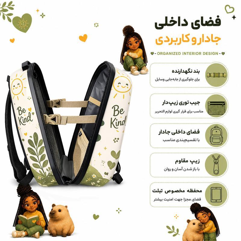 تصاویر کوله پشتی فایبرگلاس وارداتی مارینوکس مارول Marinox Marvel طرح دختر و کاپی بارا کوله پشتی فایبرگلاس وارداتی مارینوکس مارول Marinox Marvel طرح دختر و کاپی بارا