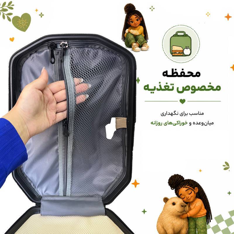 تصاویر کوله پشتی فایبرگلاس وارداتی مارینوکس مارول Marinox Marvel طرح دختر و کاپی بارا کوله پشتی فایبرگلاس وارداتی مارینوکس مارول Marinox Marvel طرح دختر و کاپی بارا